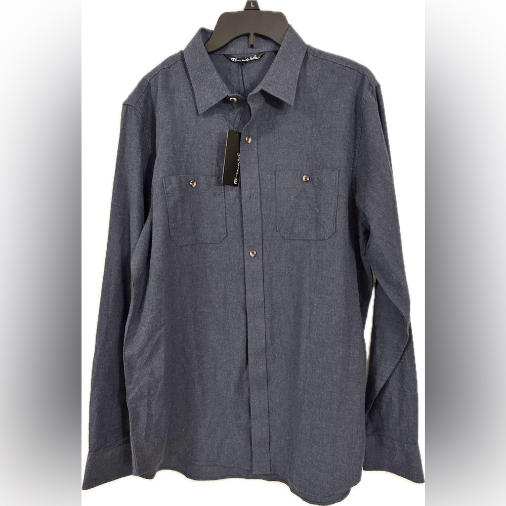 Travis Mathew Dark Gray Men's Shirt